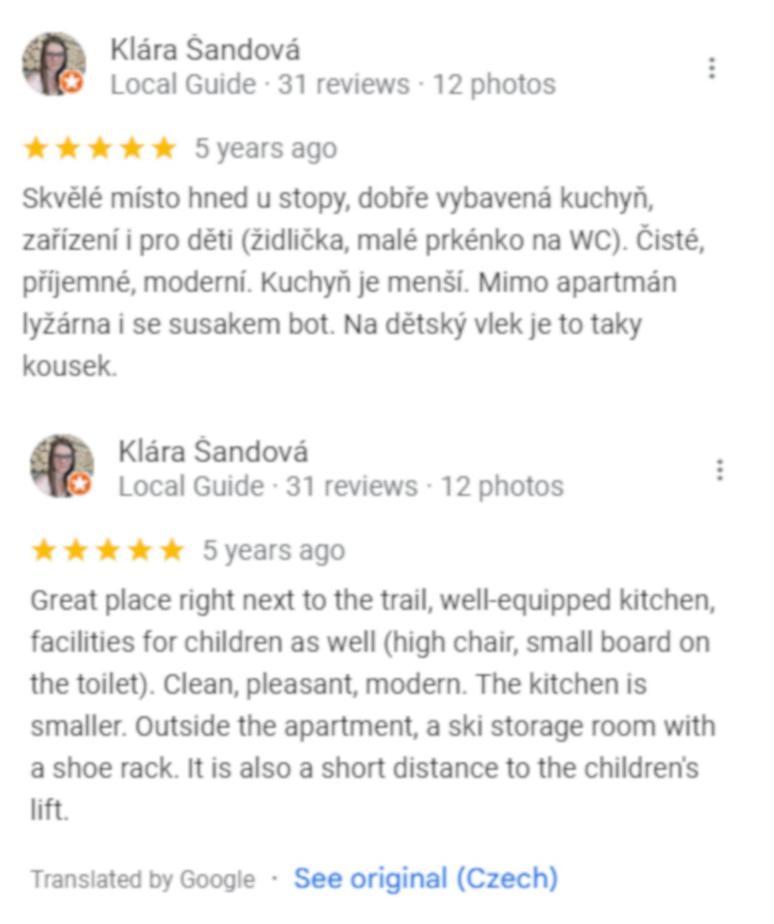 Elements Apartments & Veronika Boží Dar Exteriör bild